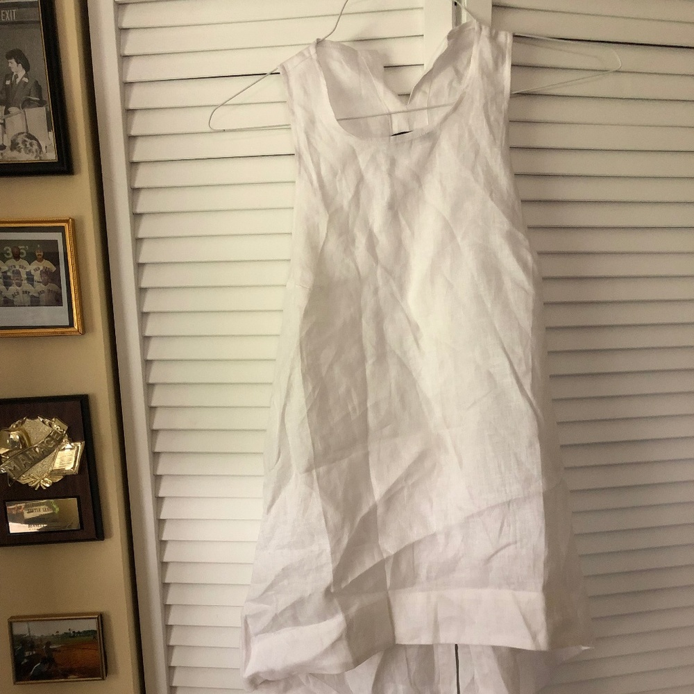 Visible White Dress